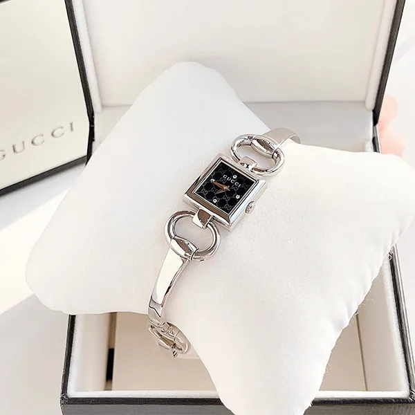 Đồng Hồ Nữ Gucci GG Tornabuoni Silver Dial Diamond YA120507 Màu Bạc - Đồng hồ - Vua Hàng Hiệu