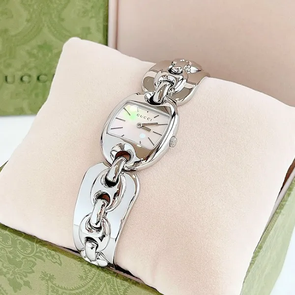 Đồng Hồ Nữ Gucci Marina Chain YA121520 Màu Bạc