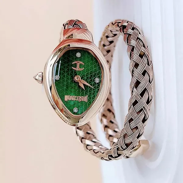 Đồng Hồ Nữ Just Cavalli 23mm Gold Màu Xanh Vàng - Đồng hồ - Vua Hàng Hiệu