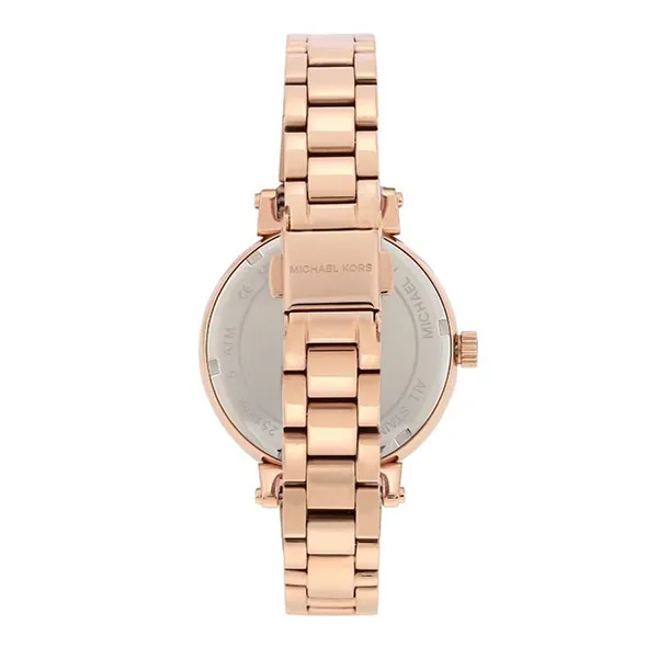 Đồng Hồ Nữ Michael Kors MK Sofie Analog Blue Dial Women's Watch MK3971 Màu Vàng Hồng