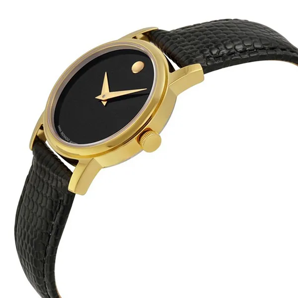 Đồng Hồ Nữ Movado Museum Ladies 2100006 Màu Đen