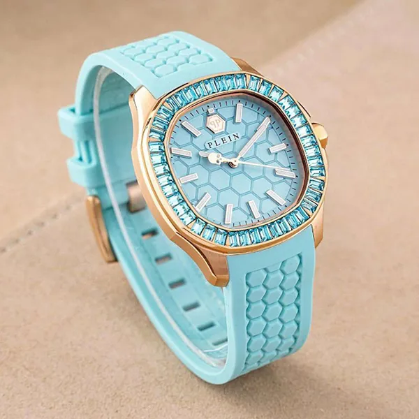 Đồng Hồ Nữ Philipp Plein Spectre High Conic PWTAA0323 Màu Xanh Dương