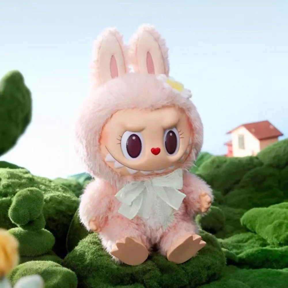 Gấu Bông Pop Mart Mokoko Close To Sweet Vinyl Big Plush Doll Size 40cm Màu Hồng Nhạt - Đồ chơi mô hình - Vua Hàng Hiệu