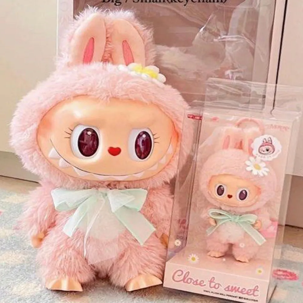 Gấu Bông Pop Mart Mokoko Close To Sweet Vinyl Big Plush Doll Size 40cm Màu Hồng Nhạt - Đồ chơi mô hình - Vua Hàng Hiệu