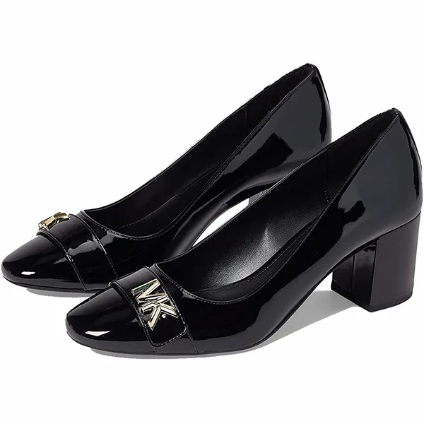 Giày Cao Gót Michael Kors MK Jilly Flex Pump Màu Đen Size 7