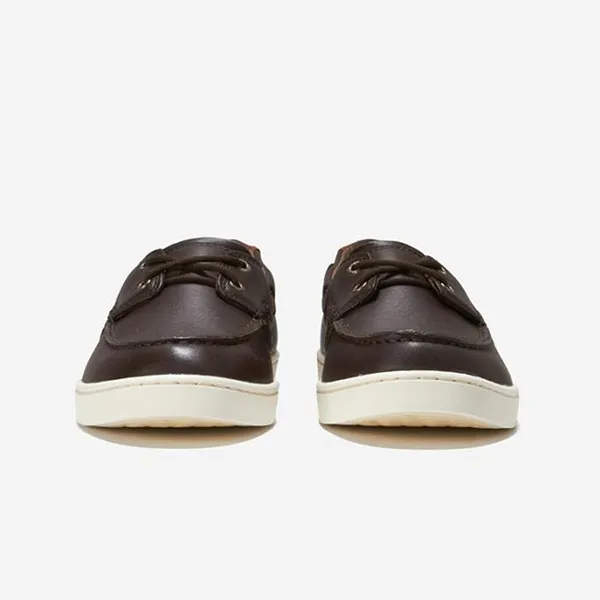 Giày Lười Nam Cole Haan Boat Nantucket Màu Nâu Đậm Size 40