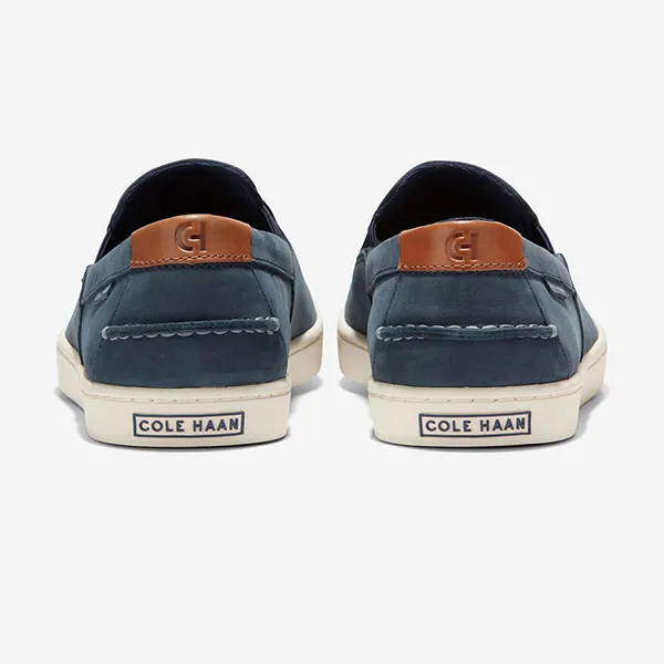 Giày Lười Nam Cole Haan Nantucket Slip-on Màu Xanh Navy Size 40 (Form Ôm)