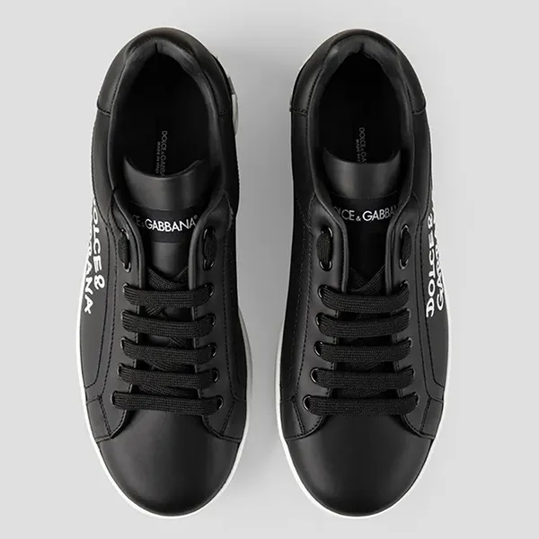 Giày Sneaker Dolce & Gabbana D&G CS1772 AW710 HWF57 Màu Đen Size 5.5