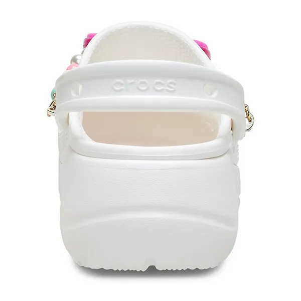 Giày Sục Nữ Crocs Women's Baya Platform Midsummer Festival Clog Màu Trắng Size 38 - Giày - Vua Hàng Hiệu
