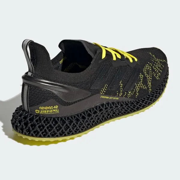Giày Thể Thao Adidas X9000 4D Cyberpunk 2077 Shoes FY3140 Màu Đen Vàng Size 44.5