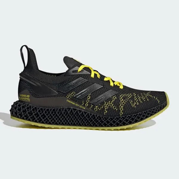 Giày Thể Thao Adidas X9000 4D Cyberpunk 2077 Shoes FY3140 Màu Đen Vàng Size 44.5