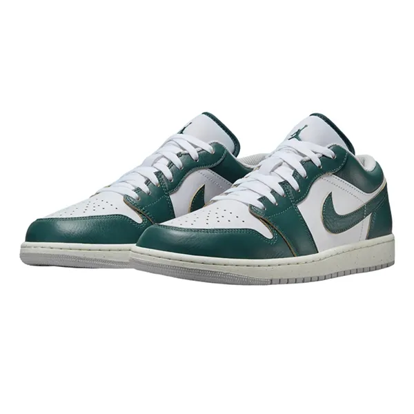 Giày Thể Thao Nike Air Jordan 1 Low Oxidized Green FQ7687-300 Màu Xanh Phối Trắng Size 40