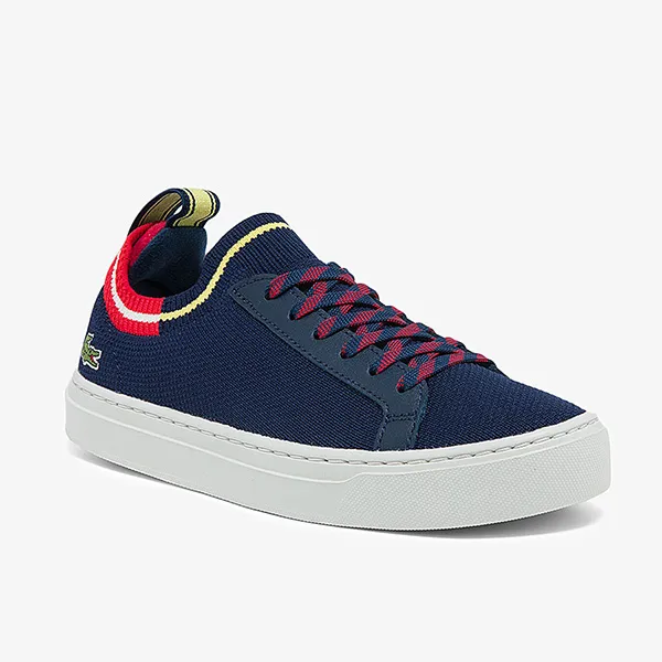 Giày Thể Thao Lacoste La Piquée Textile Sneakers 42CFA0023 Màu Xanh Navy Size 42