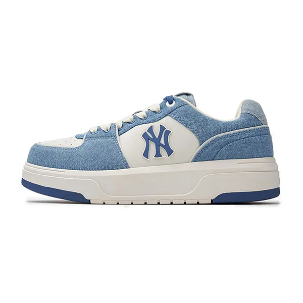 Giày Thể Thao MLB Chunky Liner Vintage Denim New York Yankees 3ASXCVT4N-50BLS Màu Xanh Blue Size 260 - Giày - Vua Hàng Hiệu