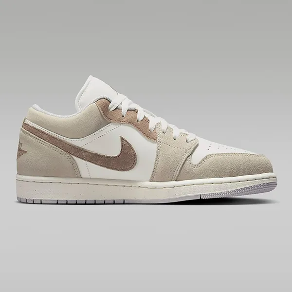 Giày Thể Thao Nam Nike Air Jordan 1 LOW SE HF1567-200 Màu Trắng Nâu Size 46 - Giày - Vua Hàng Hiệu