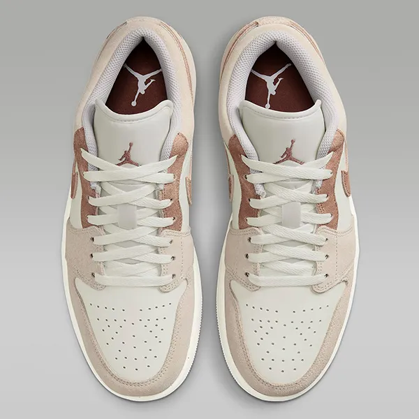 Giày Thể Thao Nam Nike Air Jordan 1 LOW SE HF1567-200 Màu Trắng Nâu Size 46 - Giày - Vua Hàng Hiệu