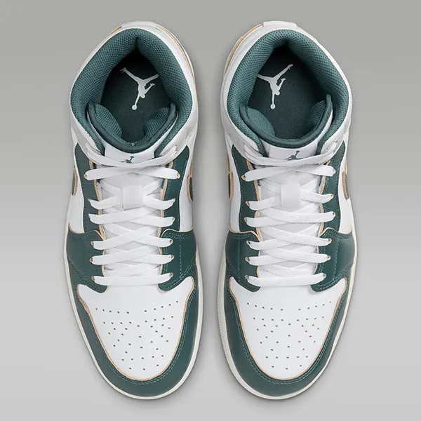 Giày Thể Thao Nam Nike Air Jordan 1 Mid SE FQ7720-103 Màu Trắng Xanh Size 41 - Giày - Vua Hàng Hiệu