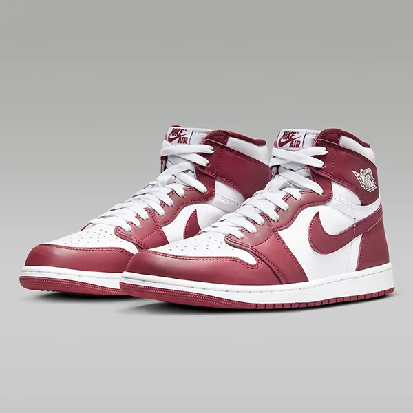 Giày Thể Thao Nam Nike Air Jordan 1 Retro High OG DZ5485-160 Màu Trắng Phối Đỏ Size 41 - Giày - Vua Hàng Hiệu