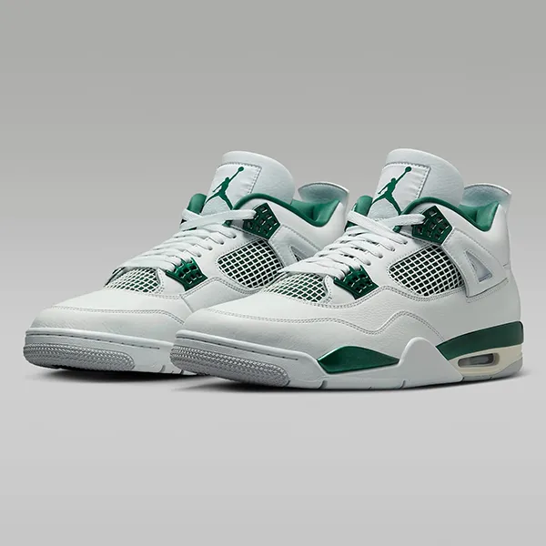 Giày Thể Thao Nam Nike Air Jordan 4 Retro Oxidized Green FQ8138-103 Màu Trắng Xanh Size 46 - Giày - Vua Hàng Hiệu