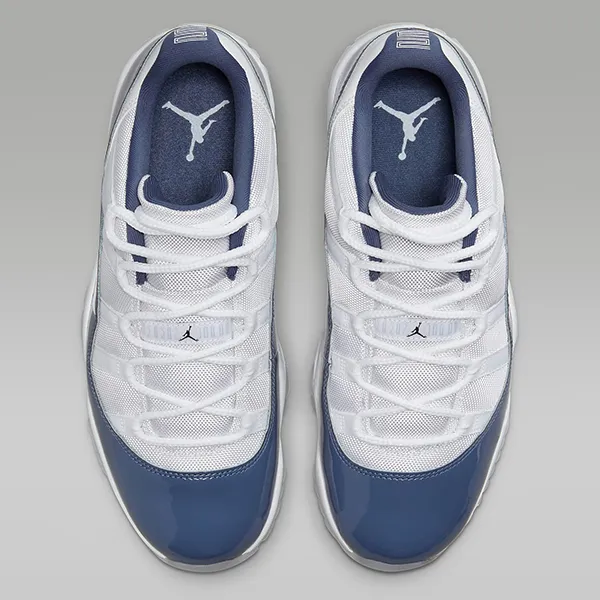 Giày Thể Thao Nam Nike Air Jordan XI Retro Low Diffused Blue FV5104-104 Màu Trắng Xanh Navy Size 44.5 - Giày - Vua Hàng Hiệu