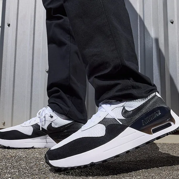Giày Thể Thao Nam Nike Air Max SYSTM DM9537-103 Màu Trắng Đen Size 39 - Giày - Vua Hàng Hiệu