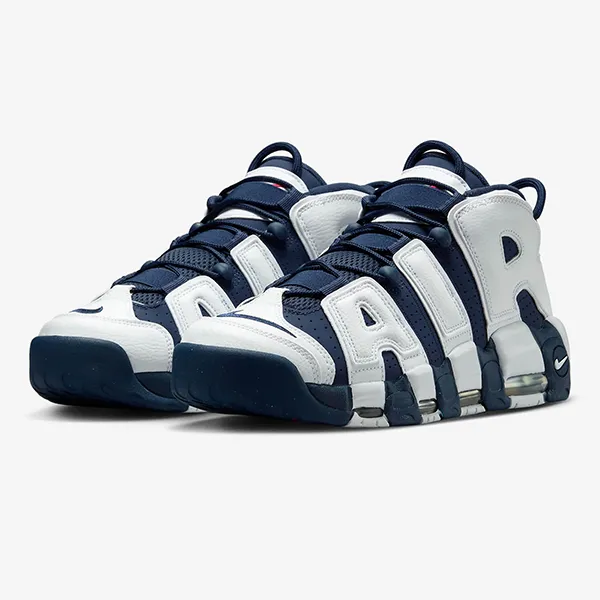 Giày Thể Thao Nam Nike Air More Uptempo 96 FQ8182-100 Màu Trắng Xanh Navy Size 38 - Giày - Vua Hàng Hiệu