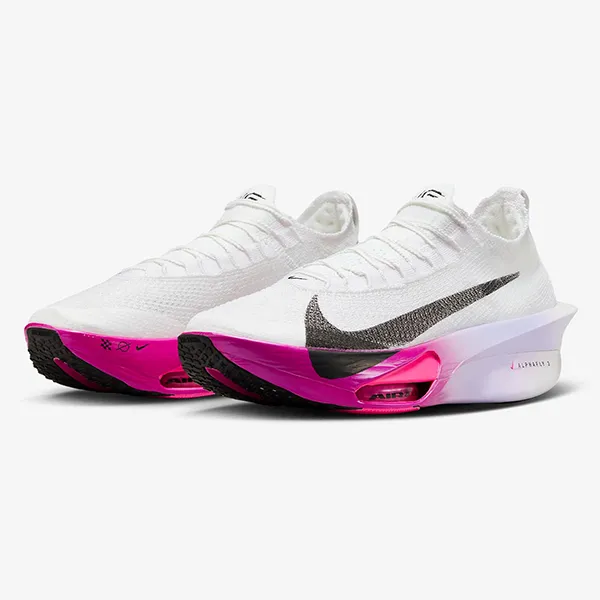 Giày Thể Thao Nam Nike Alphafly 3 Road Racing Shoes FD8311-100 Màu Trắng Phối Hồng Size 38 - Giày - Vua Hàng Hiệu