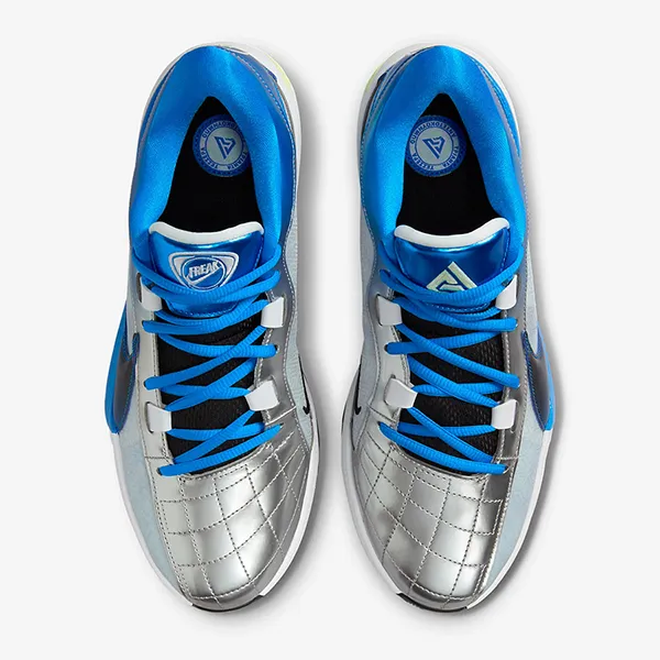 Giày Thể Thao Nam Nike Freak 5 EP Men's Basketball Shoes DX4996-402 Màu Xanh Bạc Size 42