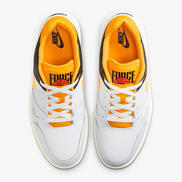 Giày Thể Thao Nam Nike Full Force Low FB1362-103 Màu Trắng/Vàng Size 39.5 - Giày - Vua Hàng Hiệu