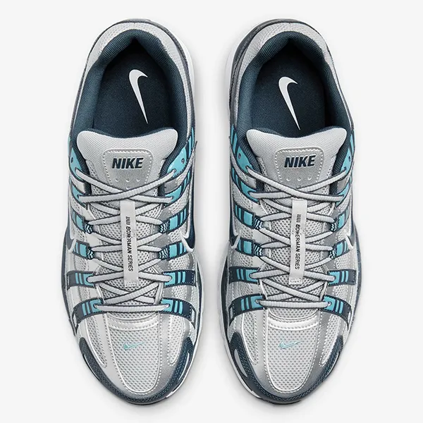 Giày Thể Thao Nam Nike P-6000 Shoes CD6404-400 Màu Xanh Phối Ghi Size 44 - Giày - Vua Hàng Hiệu