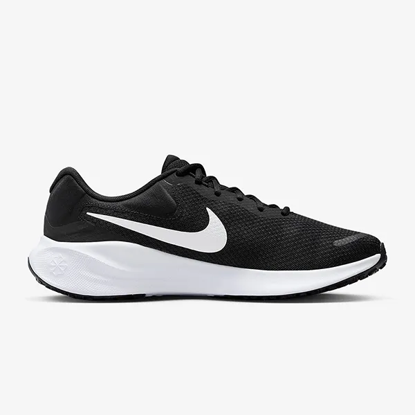 Giày Thể Thao Nam Nike Revolution 7 Road Running FB2207-001 Màu Đen Trắng Size 42.5 - Giày - Vua Hàng Hiệu
