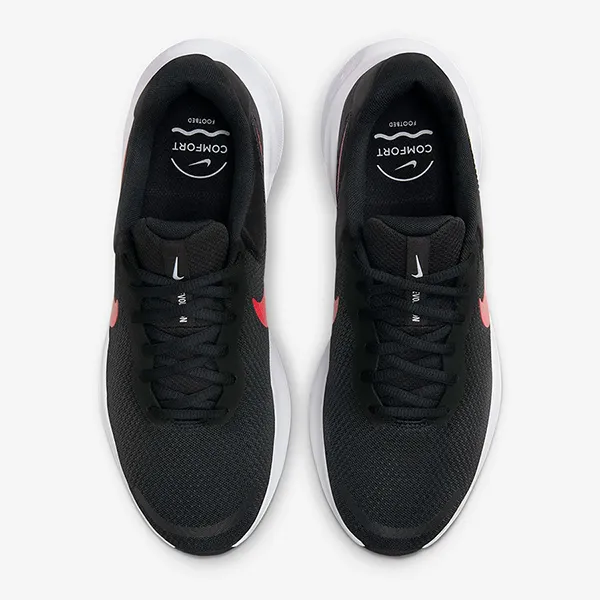 Giày Thể Thao Nam Nike Revolution 7 Road Running FB2207-003 Màu Đen/Đỏ Size 40.5
