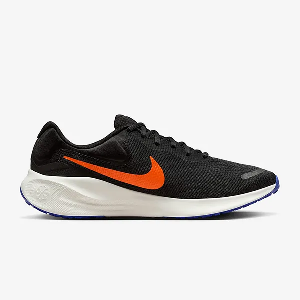 Giày Thể Thao Nam Nike Revolution 7 Road Running FB2207-008 Màu Đen/Cam Size 40