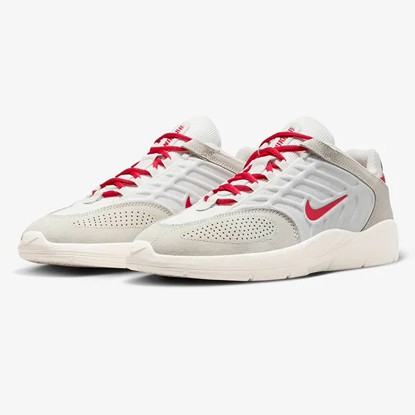 Giày Thể Thao Nike SB Vertablay FD4691-100 Màu Xám Phối Đỏ Size 41 - Giày - Vua Hàng Hiệu