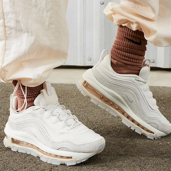 Giày Thể Thao Nữ Nike Air Max 97 Futura FB4496-001 Màu Trắng Kem Size 35.5 - Giày - Vua Hàng Hiệu
