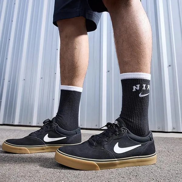 Giày Trượt Ván Nike SB Chron 2 Skateboarding Shoes DM3493-002 Màu Đen Size 40