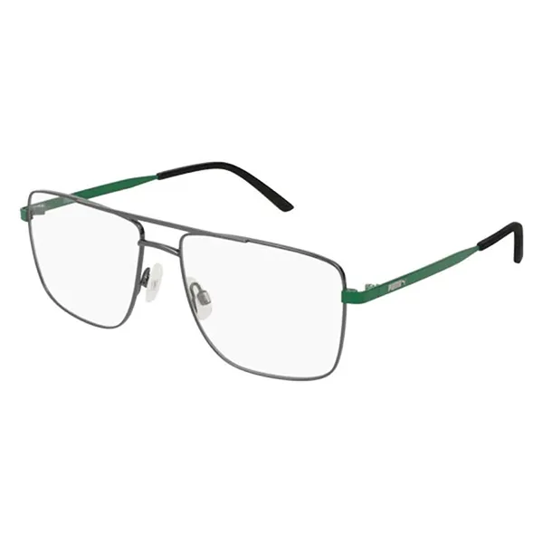 Gọng Kính Nam Puma PU0216O 004 Màu Xanh Lá - Kính mắt - Vua Hàng Hiệu