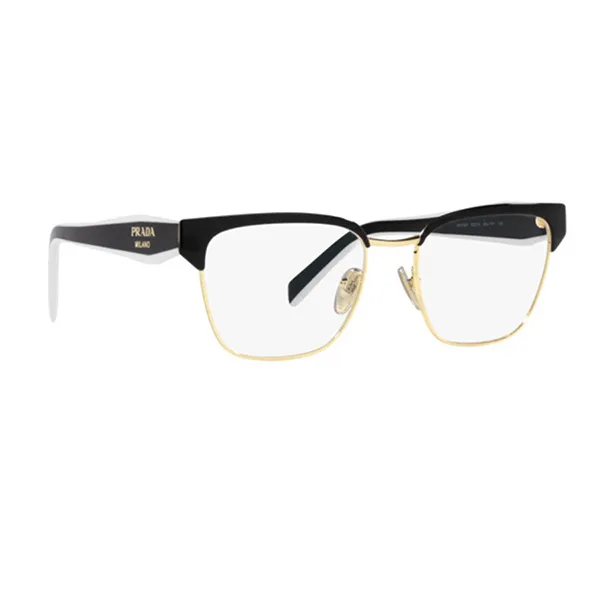 Gọng Kính Nữ Prada 0PR65YV 18A1O153 Màu Đen - Vàng