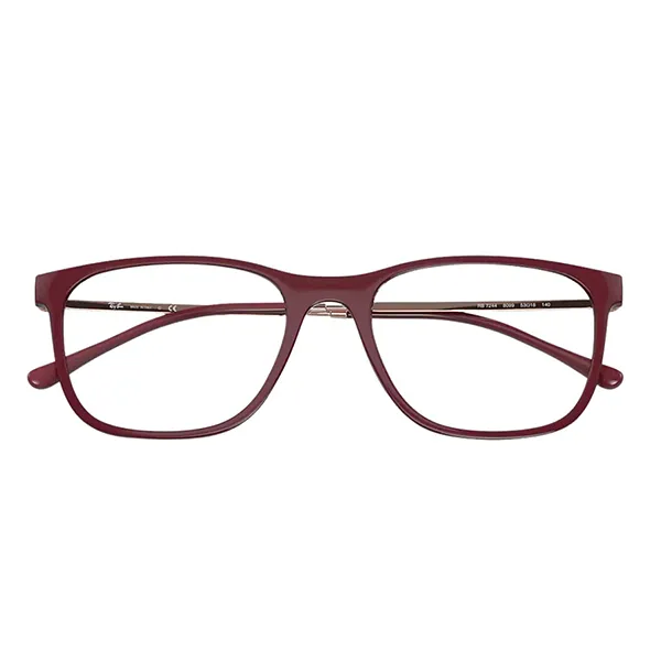 Gọng Kính Unisex Rayban 0RX7244_809953.C Màu Đỏ Vàng