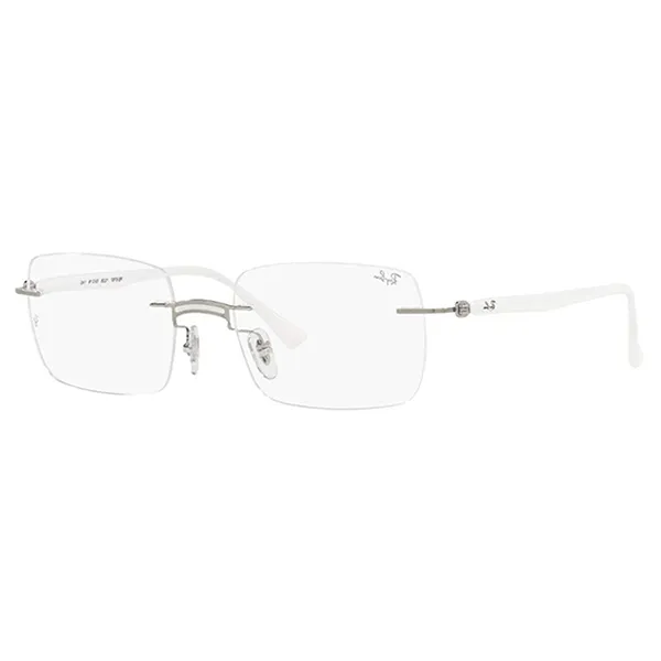 Gọng Kính Unisex Rayban 0RX8767_122853.I Màu Trắng - Kính mắt - Vua Hàng Hiệu