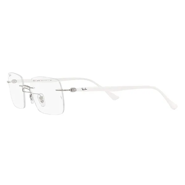 Gọng Kính Unisex Rayban 0RX8767_122853.I Màu Trắng - Kính mắt - Vua Hàng Hiệu