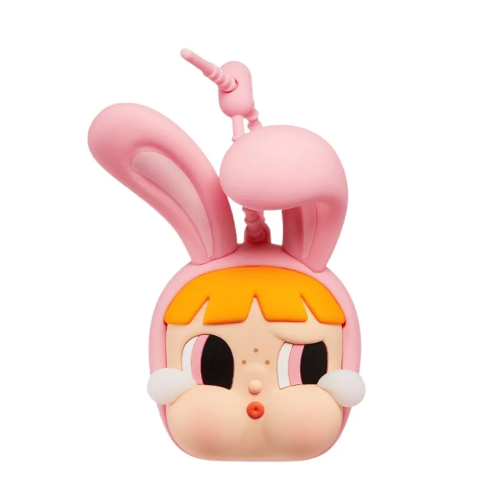 Gương Trang Điểm Nữ Pop Mart Crybaby x Powerpuff Girls Series-Mirror Pendant Màu Hồng - Phụ kiện - Vua Hàng Hiệu
