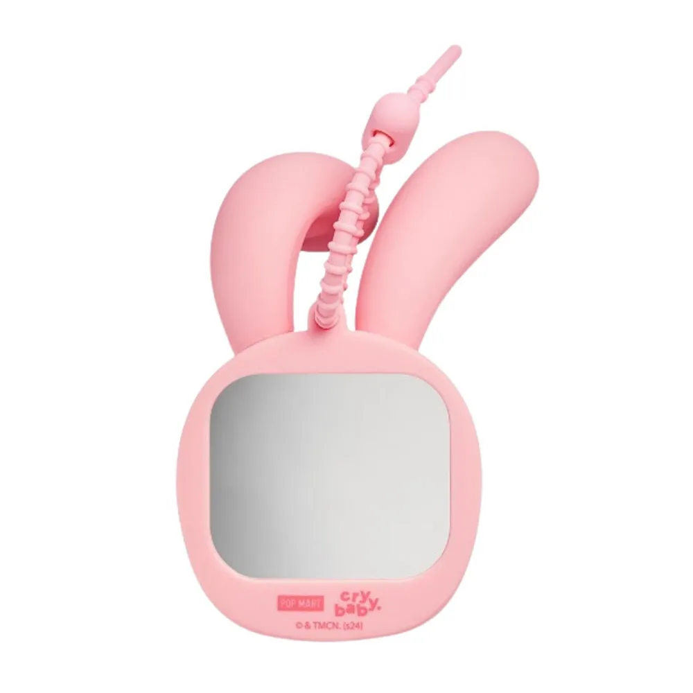 Gương Trang Điểm Nữ Pop Mart Crybaby x Powerpuff Girls Series-Mirror Pendant Màu Hồng - Phụ kiện - Vua Hàng Hiệu