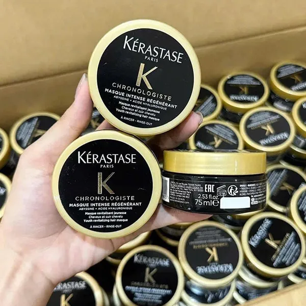 Kem Ủ Tóc Kérastase Chronologiste Regeneration Mask 75ml - Chăm sóc tóc - Vua Hàng Hiệu