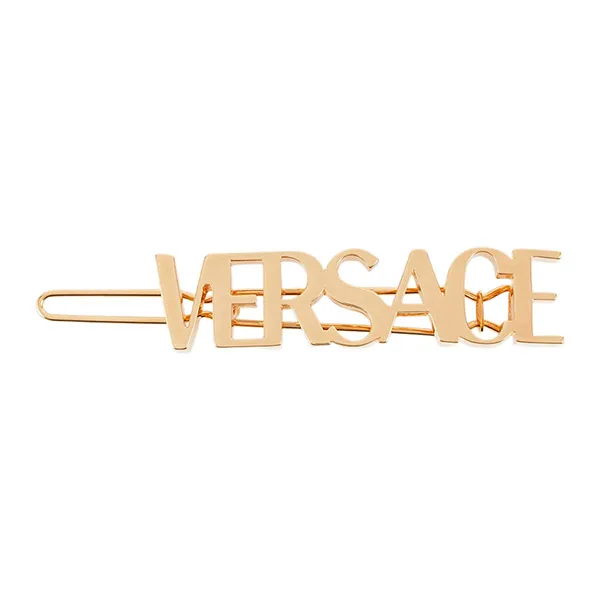 Kẹp Tóc Nữ Versace Logo Hair Clip P00706680 Màu Vàng - Phụ kiện - Vua Hàng Hiệu