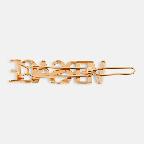 Kẹp Tóc Nữ Versace Logo Hair Clip P00706680 Màu Vàng - Phụ kiện - Vua Hàng Hiệu