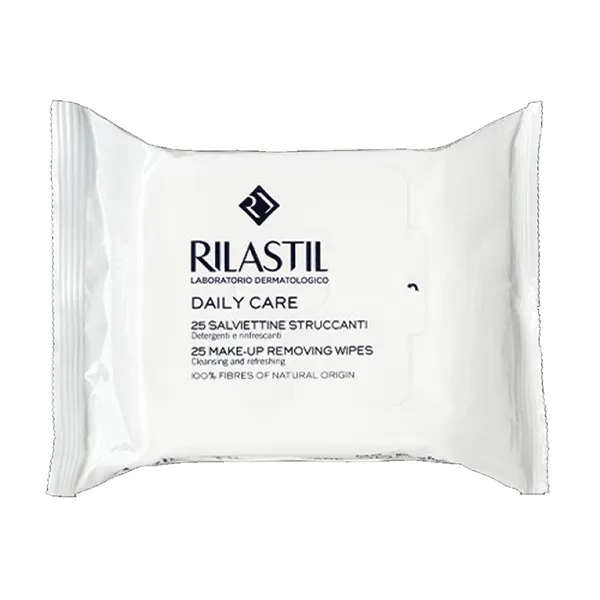 Khăn Giấy Tẩy Trang Rilastil Daily Care Make-up Removing Wipes