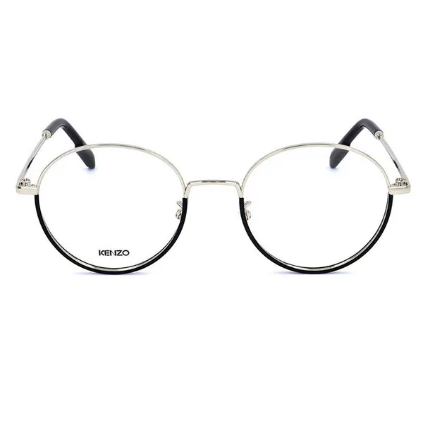 Kính Mắt Cận Kenzo Eyeglasses KZ50087U 032 Màu Đen - Bạc