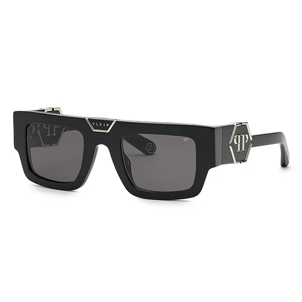 Kính Mát Nam Philipp Plein Sunglasses Square SPP092M 700Y Màu Đen