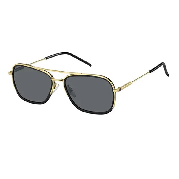 Kính Mát Nam Tommy Hilfiger TH1715/F/S AOZ Màu Đen Vàng Gold